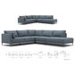 Kuka (Hk) Trade Co Lmt Motion Becki Owens 4-Piece Stationary Right Facing Sectional in Marin Demin, , large