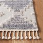 Safavieh Marrakesh MRK530 2"2" x 10" Ivory and Grey Runner, , large