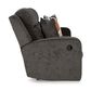 Ashley Kanlow Manual Reclining Sofa in Dusk, , large