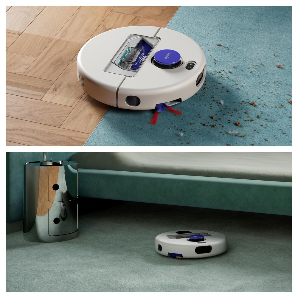 Dyson R1 Nurovi Dry Robot Vacuum in Silver and Vinca Blue, , large