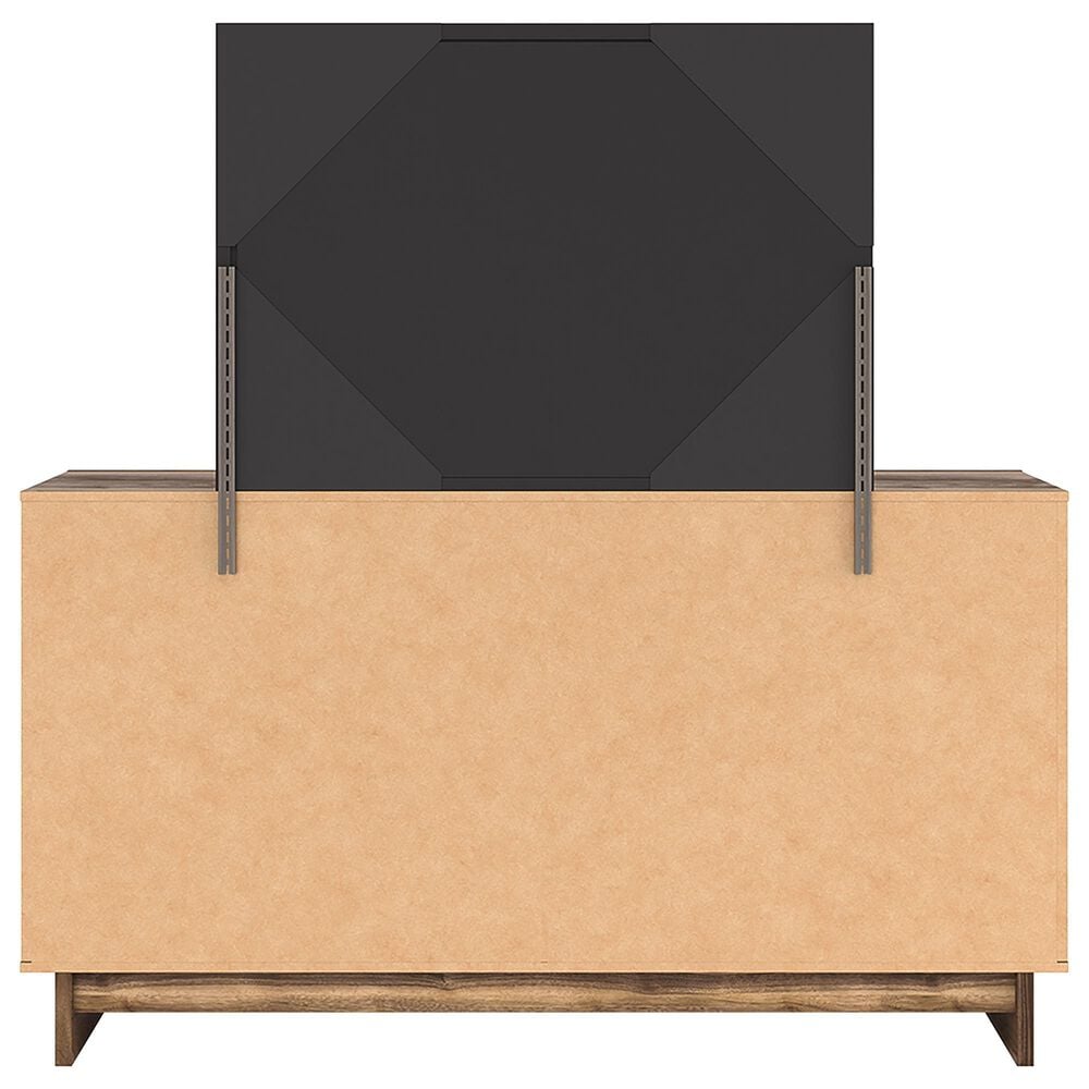 Ashley Chirason 62&quot; 6-Drawer Dresser and Mirror in Brown, , large