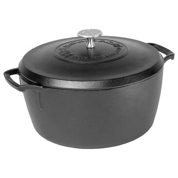 Lodge Cast Iron Blacklock 5.5-Quart Triple Seasoned Cast Iron Dutch Oven in Black, , large