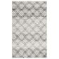 Safavieh Adirondack ADR105P-3 3" x 5" Silver/Charcoal Area Rug, , large