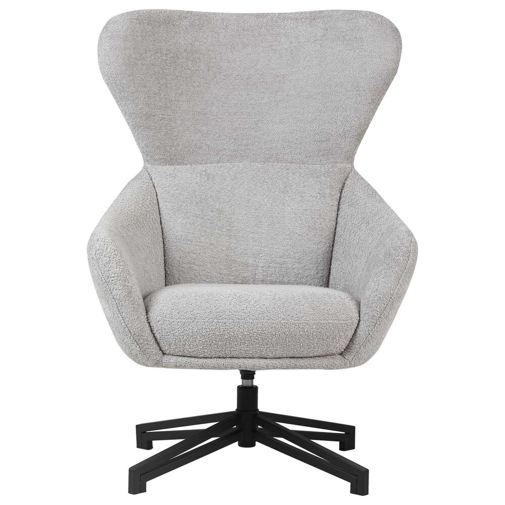 Impressions Vanity Serena Vanity Chair in Light Grey, , large