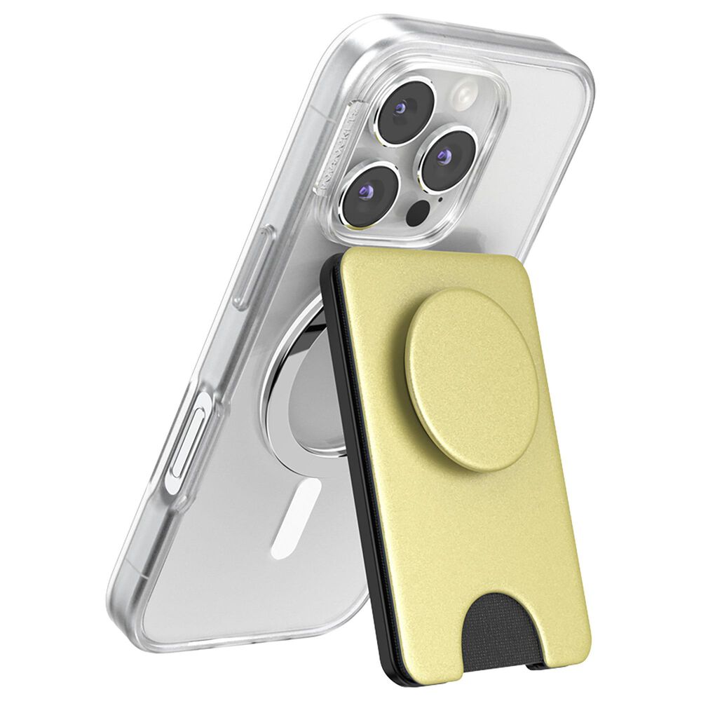 PopSockets MagSafe Kick-Out PopWallet Plus in Painted Gold, , large
