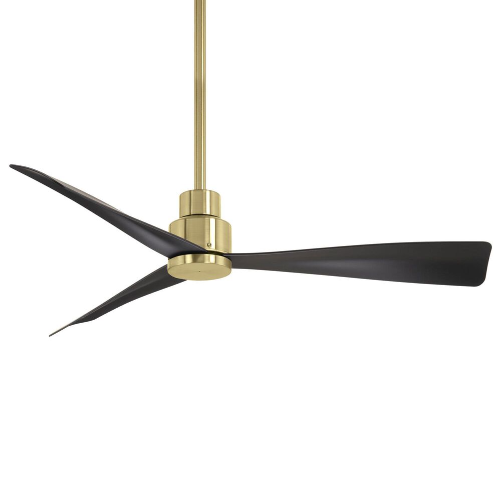 Minka-Aire Simple 44" Indoor/Outdoor Ceiling Fan in Soft Brass, , large