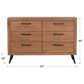 Evolur Stilnovo Double Dresser Only in Sugar Cane, , large