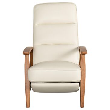 Sienna Designs Leather Push Back Recliner in Caesar Cream, , large