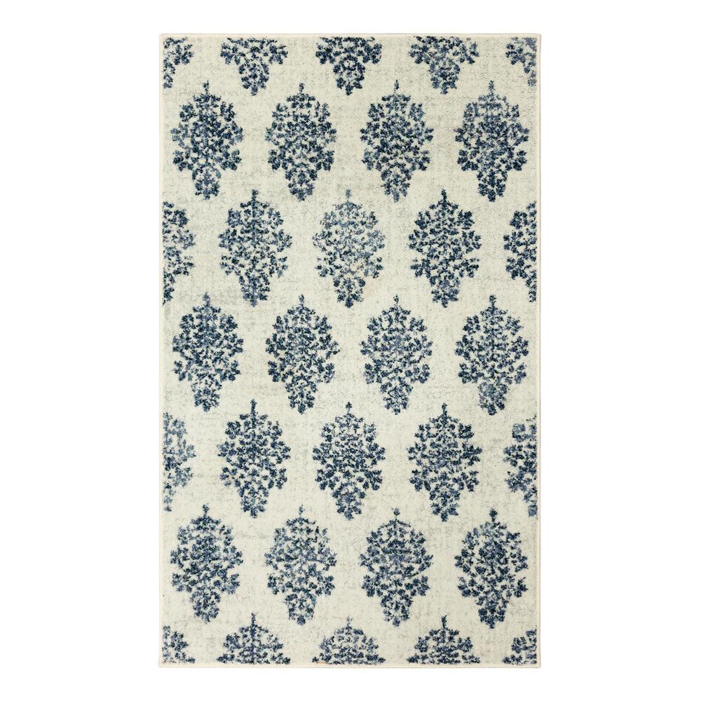 Loloi Tiles 92247 5" x 7" Steel Blue Area Rug , , large