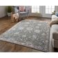 Feizy Thackery 7"10" x 9"10" Charcoal and Gray Area Rug, , large