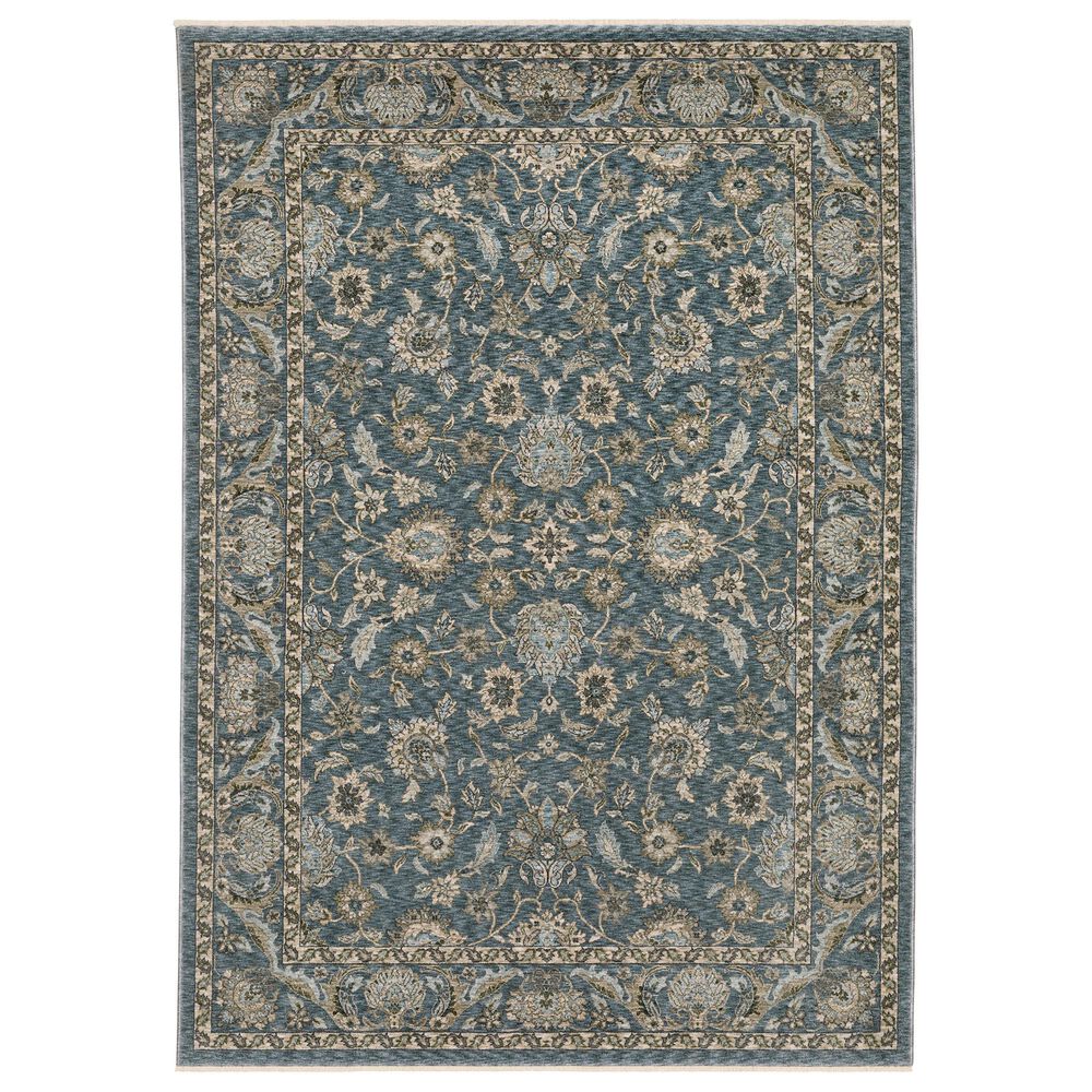 Oriental Weavers Aberdeen 2" x 3" Blue Area Rug, , large