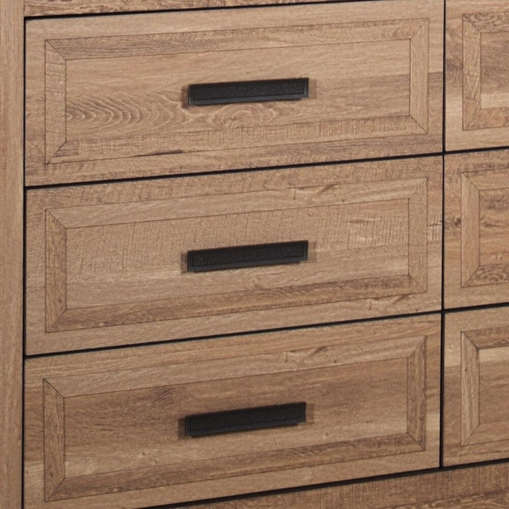 New Heritage Design Coventry Hall 6-Drawer Dresser Only in Pecan, , large