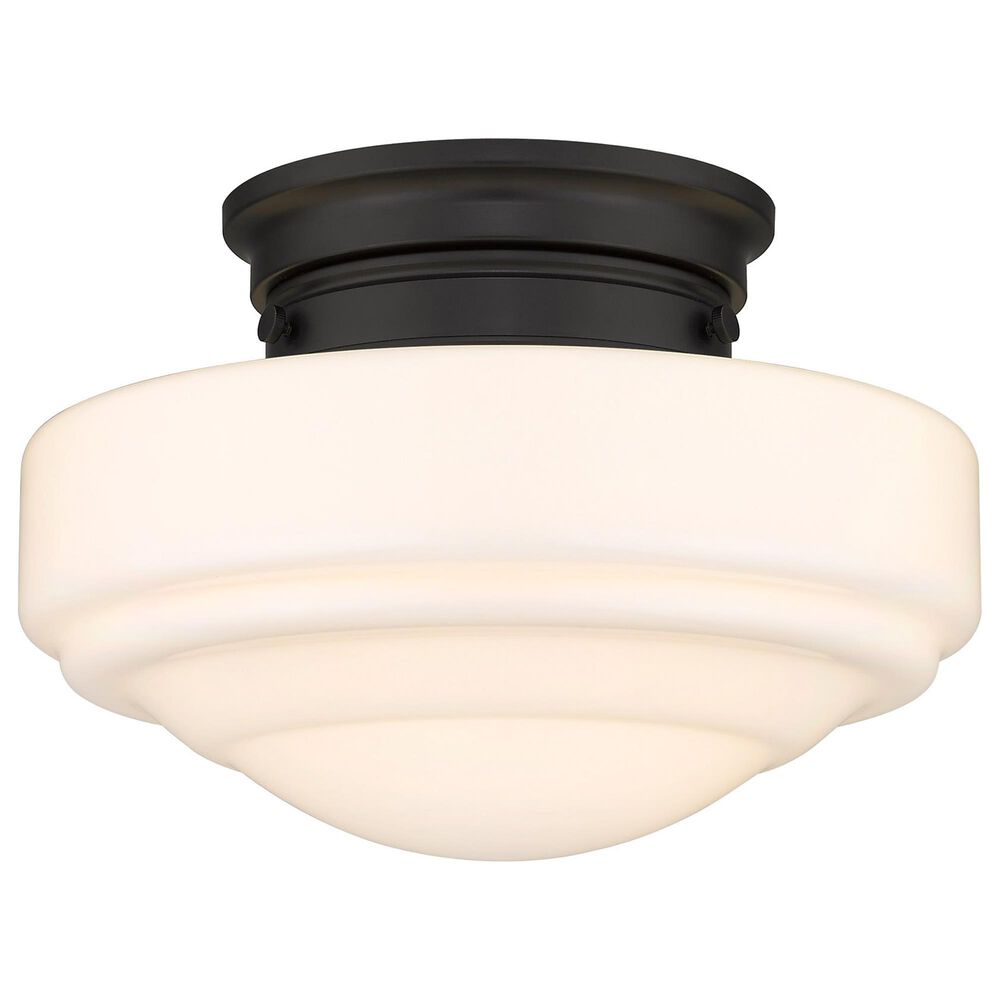 Golden Lighting Ingalls Semi-Flush in Matte Black, , large
