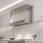 Elica Catania 48" Wall Mount Range Hood in Stainless Steel, , large