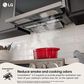 LG 2-Piece Kitchen Package with 6.3 Cu. Ft. Smart Freestanding Gas Range and 2.1 Cu. Ft. Smart Over-the-Range Microwave in Printproof Stainless Steel, , large