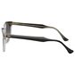Ray-Ban Hawkeye Size M Sunglasses with Grey Lenses in Polished Black on Transparent, , large