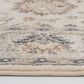Central Oriental Minerva Roan 5" x 7"3" Alabaster and Storm Area Rug, , large