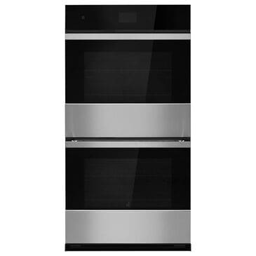 JennAir Noir 27" Double Electric Wall Oven in Stainless Steel and Black, , large