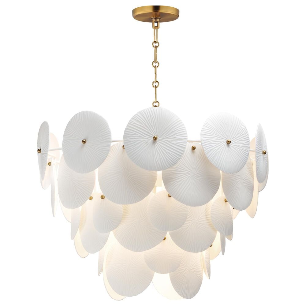Maxim Lighting Isla 5-Light Pendant in Natural Aged Brass, , large