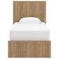 Ashley Gramburg 5 Piece Twin Panel Bedroom Set in Warm Brown, , large