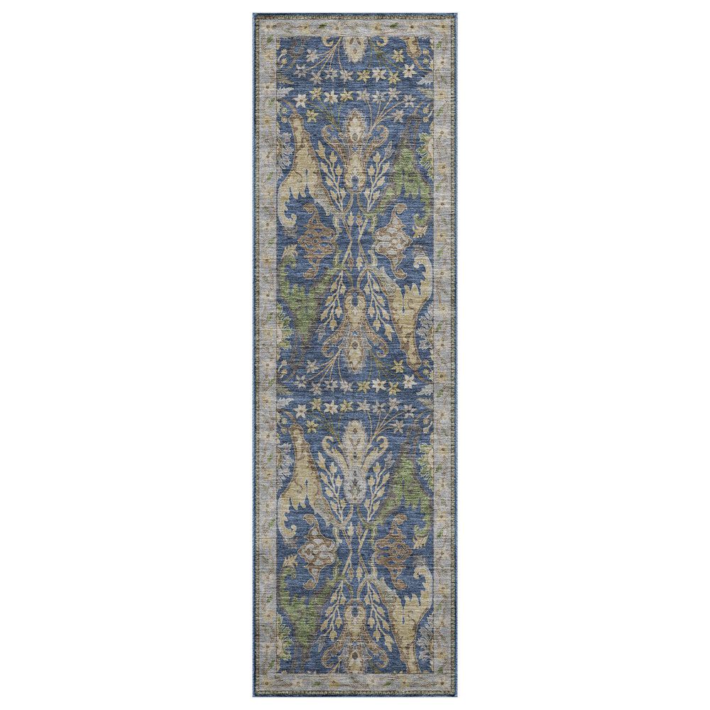 Dalyn Rug Company Hatay HY6 2"3" x 7"6" Navy Runner, , large