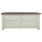 Ashley Bolanburg Lift Top Cocktail Table in Weathered Oak and Antique White, , large
