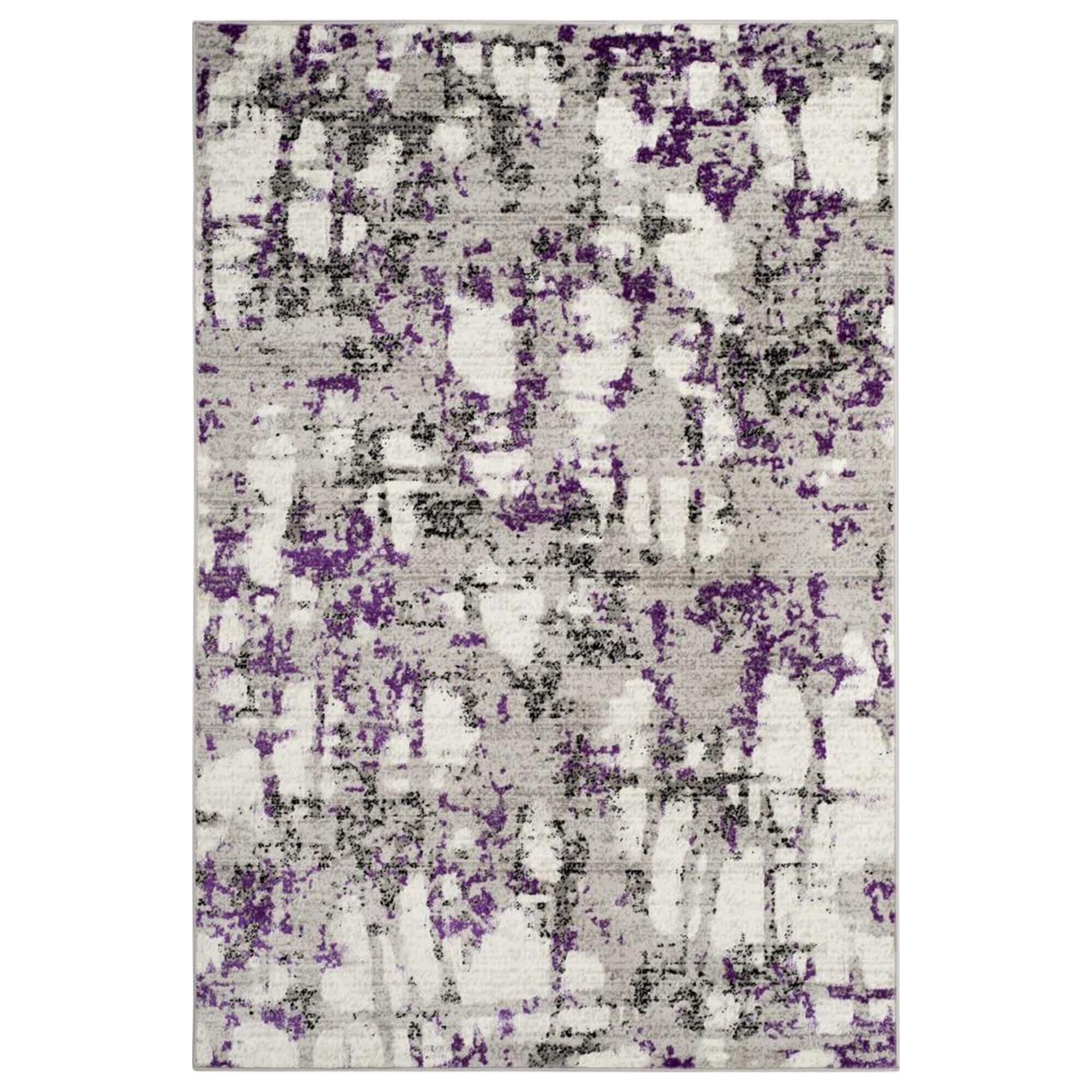 Safavieh Skyler SKY193R 4 x 6 Gray and Purple Area Rug NFM