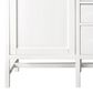 James Martin Vanities Addison 60" Double Bathroom Vanity in Glossy White with 3 cm Arctic Fall Solid Surface Top and Rectangular Sinks, , large