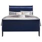 Global Furniture USA Charlie Full Bed in Blue, , large