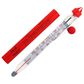 Kitchen Supply Candy and Deep Fry Thermometer in Clear and Red, , large