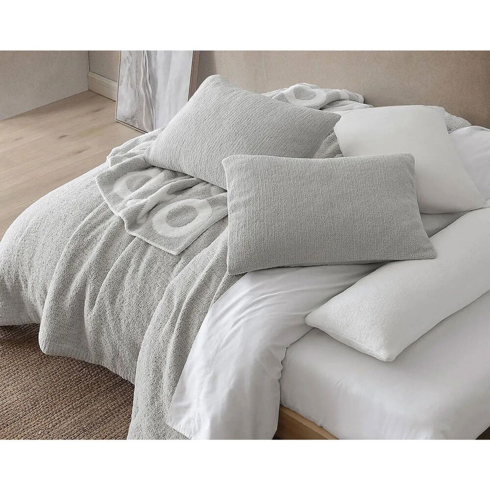 Sunday Citizen 3-Piece Snug Stitch Queen Comforter Set in Cloud Gray, , large