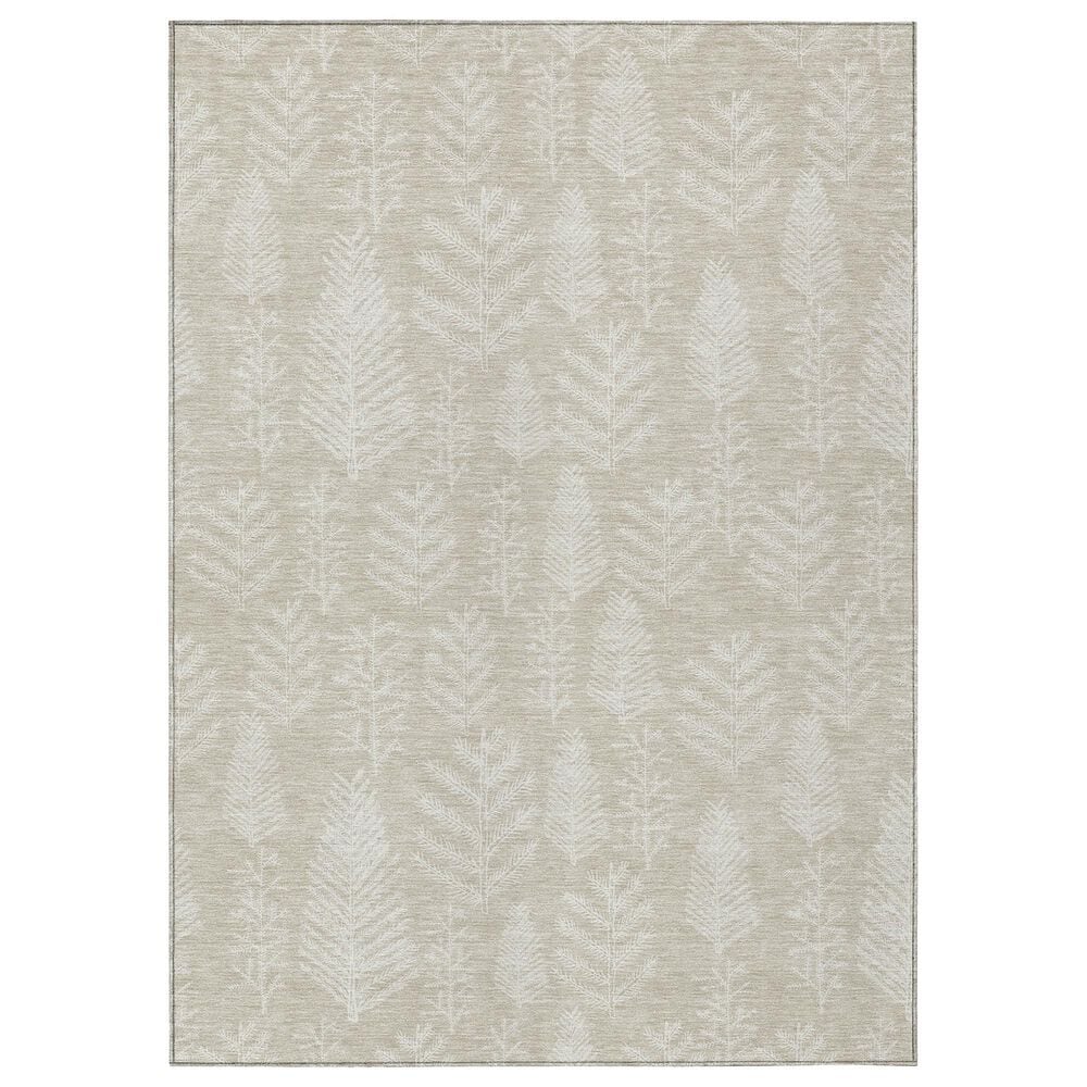 Dalyn Rug Company Wonderland WN21 3" x 5" Beige Indoor/Outdoor Area Rug, , large
