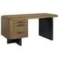 Sterling Timber Calia Executive Desk in Eucalyptus, , large