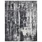 Feizy Coda 8929F 9" x 12" Black and White Area Rug, , large