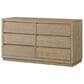 Eastern Shore Bello 6-Drawer Dresser in Sandstone, , large