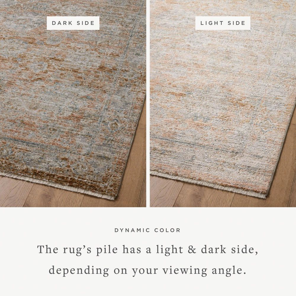 Loloi Katherine 5&#39;3&quot; x 7&#39;9&quot; Terracotta and Smoke Area Rug, , large