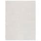 Safavieh Micro-Loop 8" x 10" Light Grey and Ivory Area Rug, , large