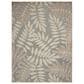 Nourison Aloha Tropical 3"6" x 5"6" Natural Indoor/Outdoor Area Rug, , large