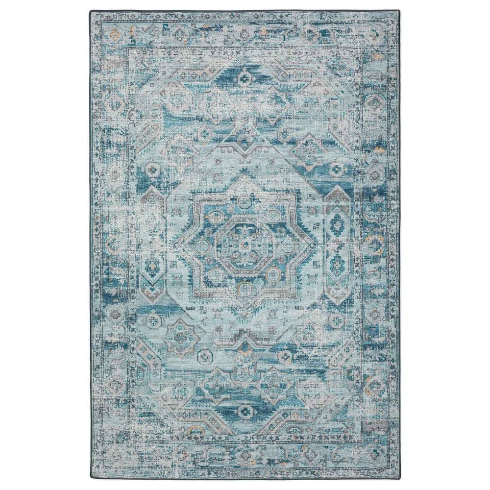 Dalyn Rug Company Jericho 10" Round Denim Indoor/Outdoor Area Rug, , large