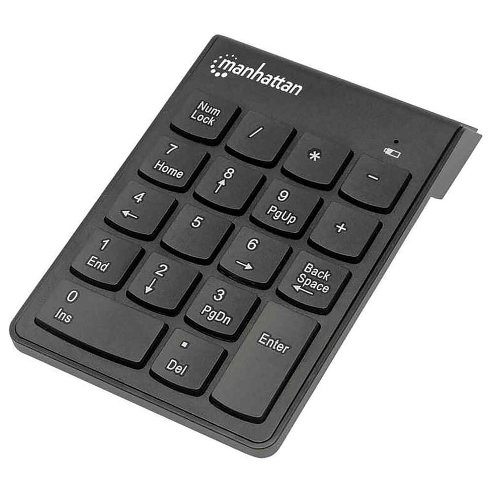 Manhattan Numeric Wireless Keypad in Black, , large