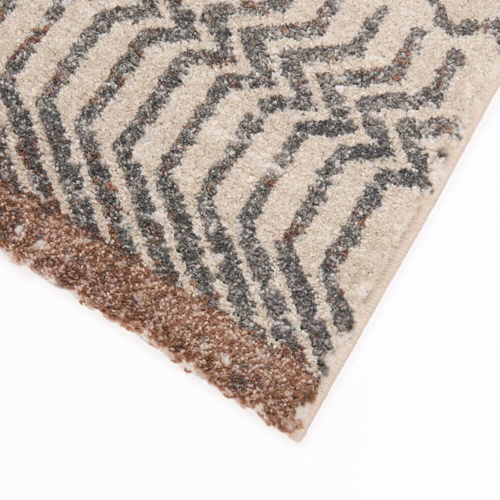 Balta Rugs Resist Barreau Rust 5'3" x 7' Area Rug, , large