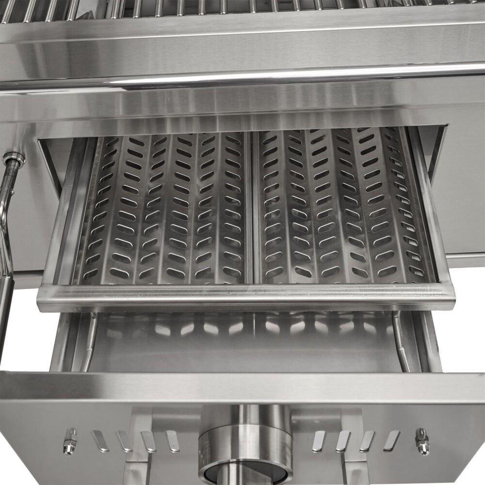 Coyote Outdoor 50&quot; Hybrid Built-In Natural Gas Grill in Stainless Steel, , large