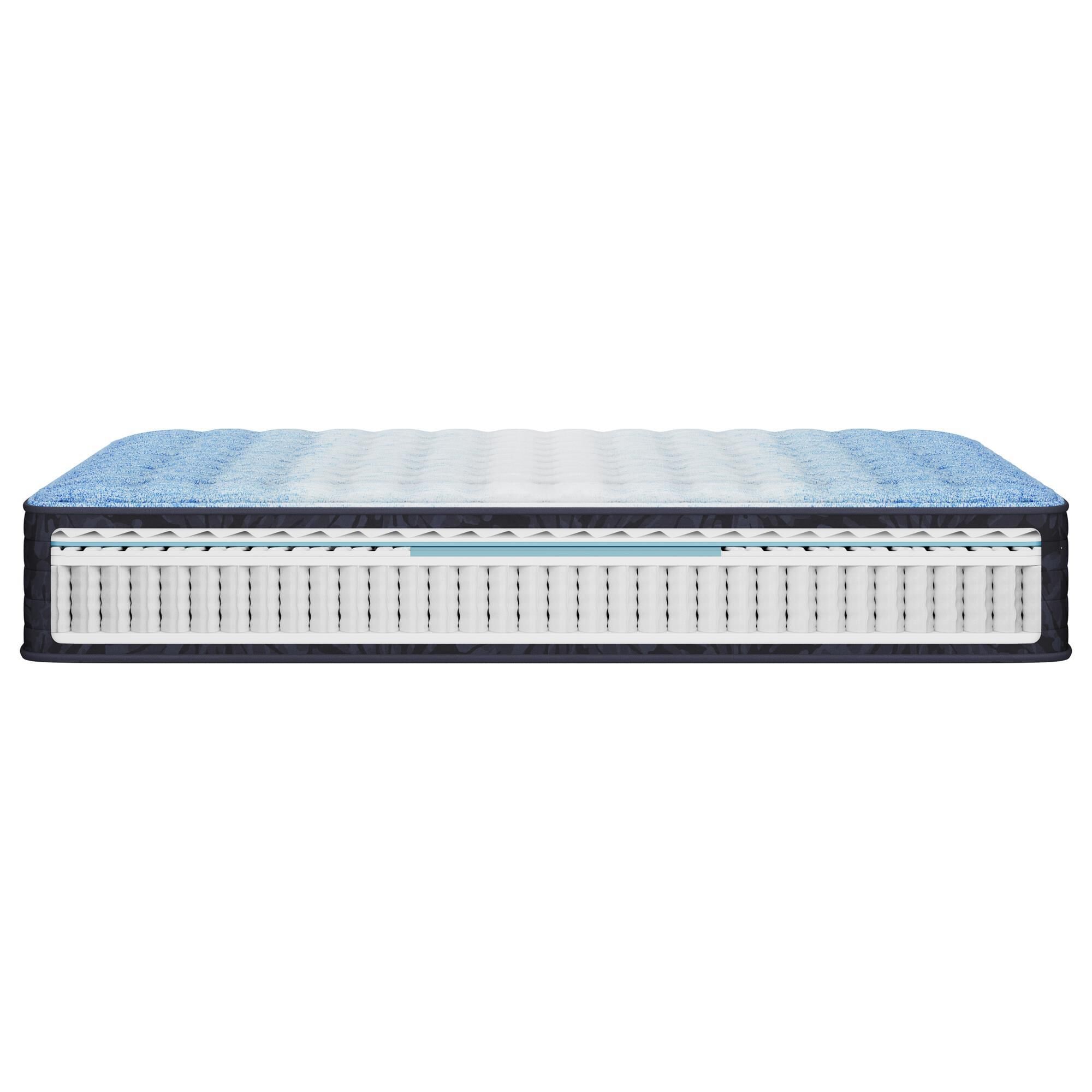 Serta Brecon Firm Twin Mattress with Low Profile Box Spring