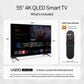 VIZIO 55" Class Quantum 4K QLED HDR in Black - Smart TV, , large