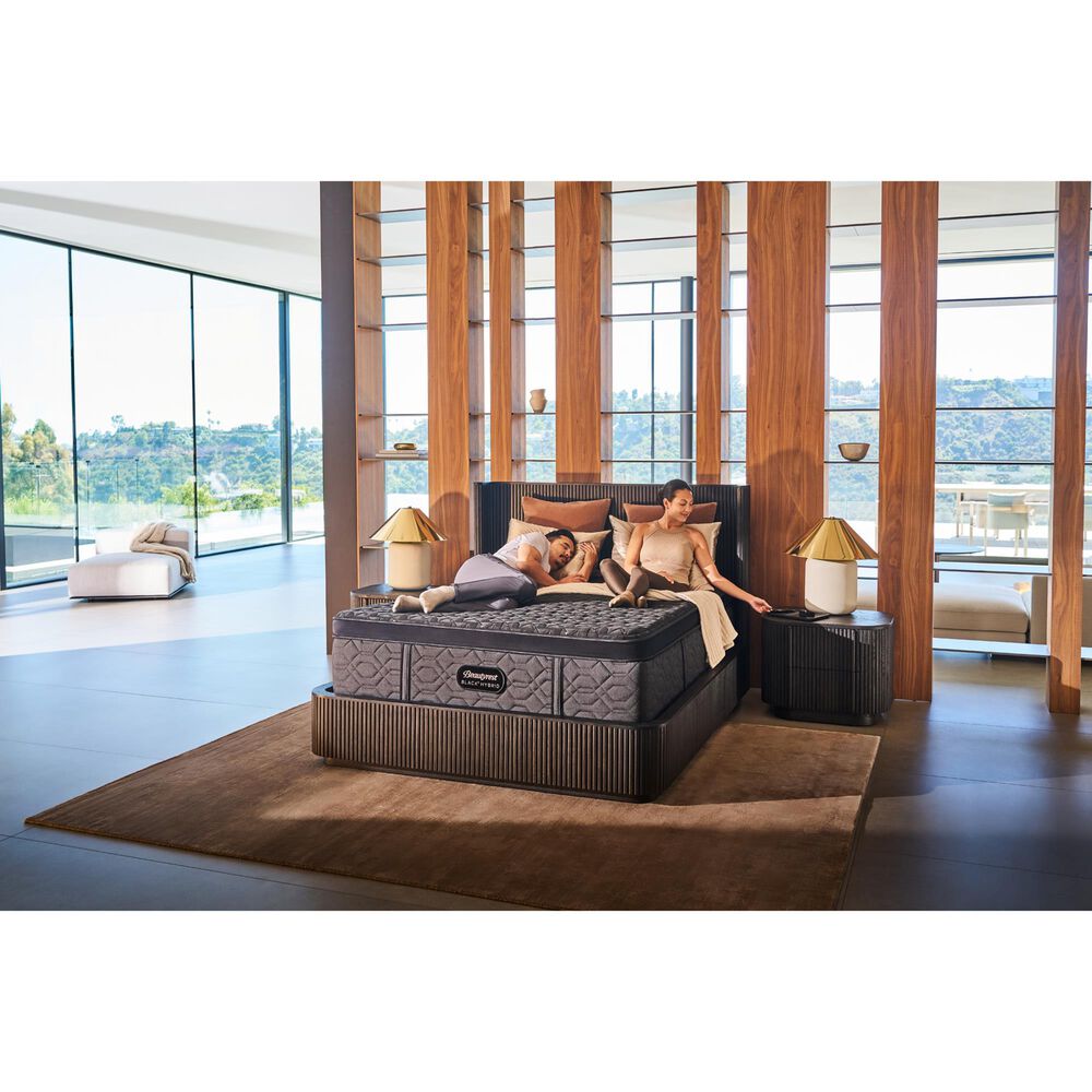 Beautyrest Black Hybrid Series Four Plush Apex Top Twin XL Mattress, , large