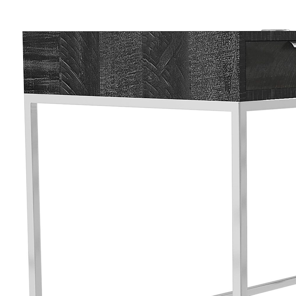 Bernhardt Coleman Writing Desk in Gray Mist and Black, , large