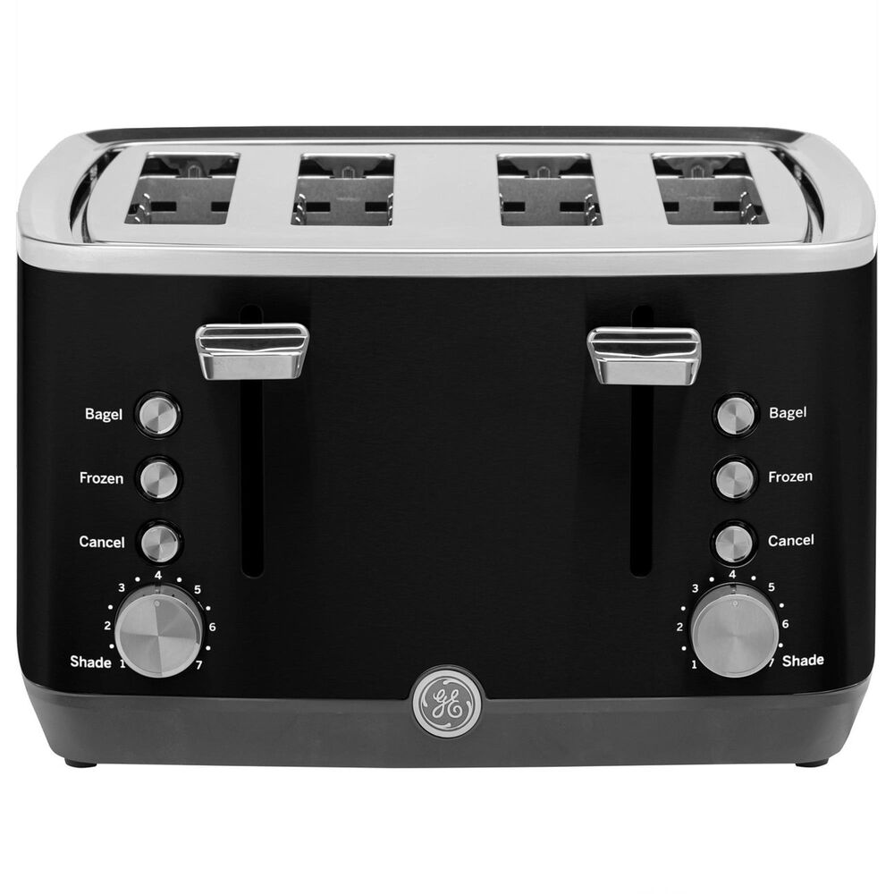 GE Appliances 4-Slice Toaster in Black, , large