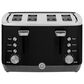GE Appliances 4-Slice Toaster in Black, , large