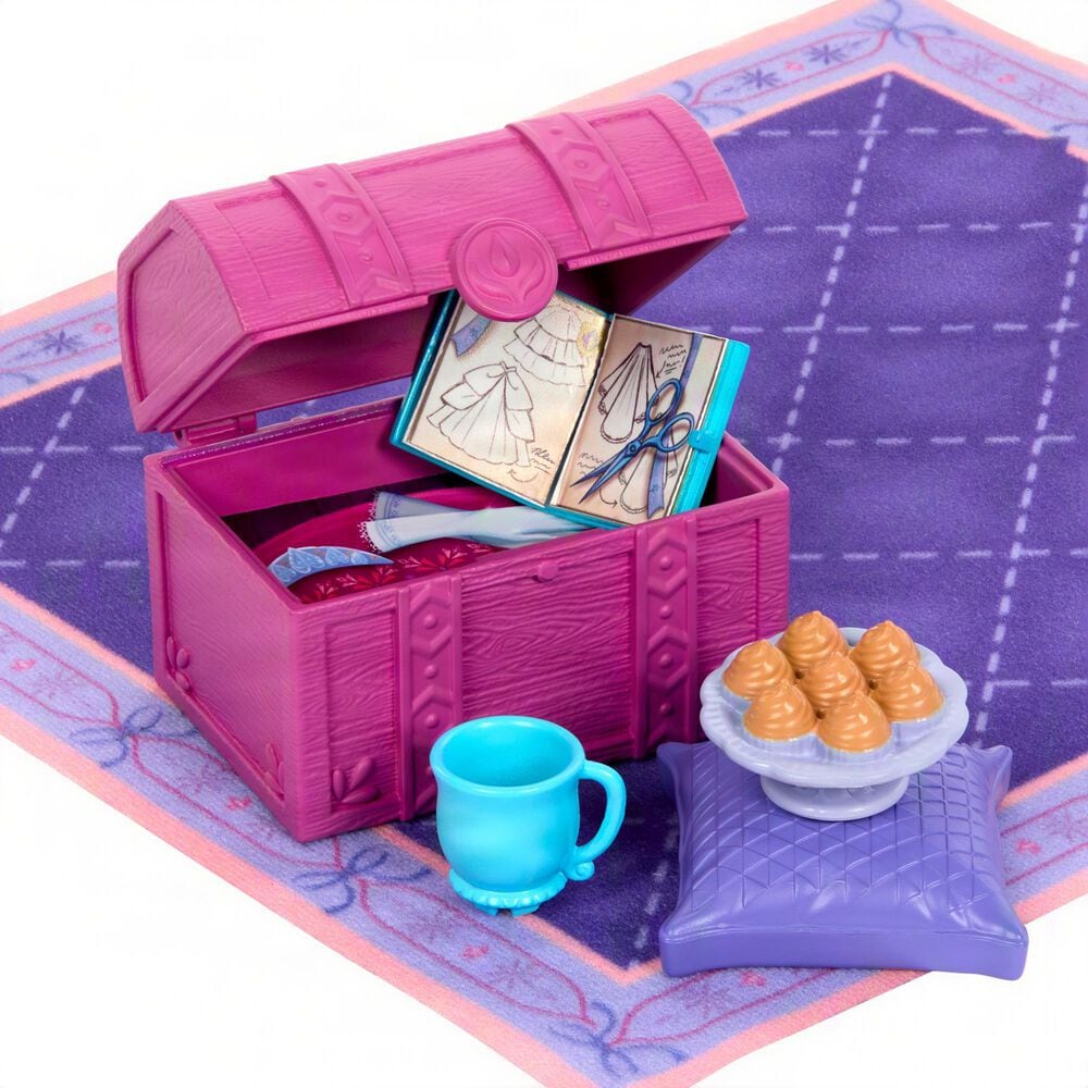 Disney Frozen Anna and Elsa Slumber Sister Doll Set, , large