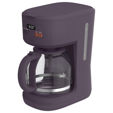 Bella 12-Cup Programmable Coffee Maker in Plum, , large